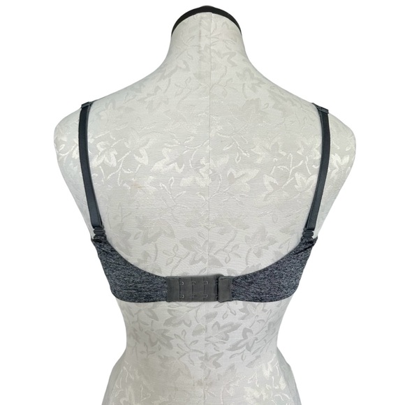 Victoria's Secret Uplift Semi-Demi Bra Heather Grey Underwire Multiway 32DD - Picture 4 of 12